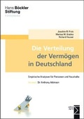 Cover: Die Verteilung der Verm&ouml;gen in Deutschland - edition sigma