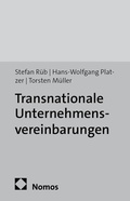 Cover: Transnationale Unternehmensvereinbarungen - edition sigma