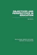 Cover: Objectives and Perspectives in Education - Routledge