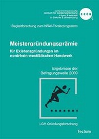 Abbildung von: Meistergründungsprämie für Existenzgründungen im nordrhein-westfälischen Handwerk - Tectum Wissenschaftsverlag