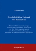 Cover: Gesellschaftlicher Umbruch und Schulreform - Kovac, Dr. Verlag