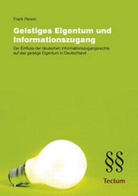 Abbildung von: Geistiges Eigentum und Informationszugang - Tectum Wissenschaftsverlag