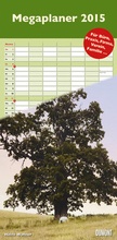 Cover: Vom Zauber alter B&auml;ume - Mega-Planer 2015 - DuMont Kalenderverlag