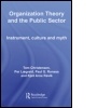 Cover: Organization Theory and the Public Sector - Routledge