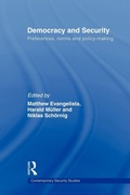 Cover: Democracy and Security - Routledge