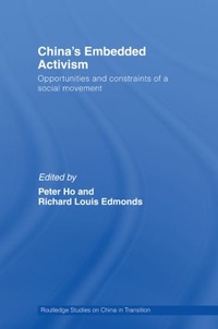 Enlarge image Cover: China's Embedded Activism - Routledge