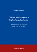 Cover: Edward Bulwer-Lytton's England and the English - Kovac, Dr. Verlag