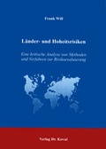 Cover: L&auml;nder- und Hoheitsrisiken - Kovac, Dr. Verlag