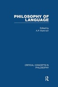 Cover: Philosophy of Language - Routledge