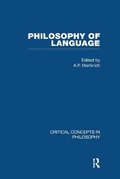 Cover: The Philosophy of Language - Routledge