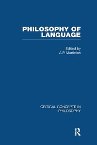 Enlarge image Cover: The Philosophy of Language - Routledge