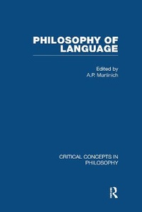 Enlarge image Cover: The Philosophy of Language - Routledge