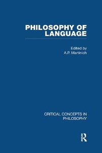 Enlarge image Cover: The Philosophy of Language - Routledge