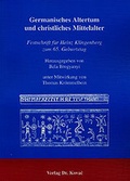 Cover: Germanisches Altertum und christliches Mittelalter - Kovac, Dr. Verlag