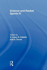 Enlarge image Cover: Science and Racket Sports IV - Routledge