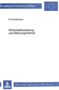 Cover: Wirtschaftswerbung und Meinungsfreiheit - Peter Lang Verlag