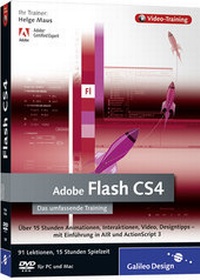 Enlarge image Cover: Adobe Flash CS4 - Rheinwerk