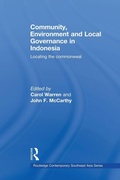 Cover: Community, Environment and Local Governance in Indonesia - Routledge