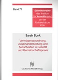 Cover: Verm&ouml;genszuordnung, Auseinandersetzung und Ausscheiden in Soziet&auml;t und Gemeinschaftspraxis - Deutscher Anwaltverlag