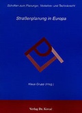 Cover: Strassenplanung in Europa - Kovac, Dr. Verlag
