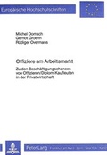 Cover: Offiziere am Arbeitsmarkt - Peter Lang Verlag