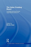 Cover: The Value Creating Board - Routledge