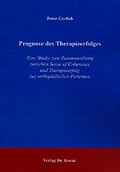 Cover: Prognose des Therapieerfolges - Kovac, Dr. Verlag