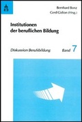 Cover: Institutionen der beruflichen Bildung - Schneider Hohengehren