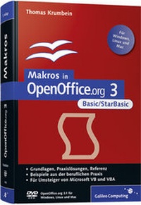 Enlarge image Cover: Makros in OpenOffice.org 3 - Basic/StarBasic - Rheinwerk