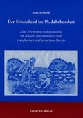 Cover: Der Schatzfund im 19. Jahrhundert - Kovac, Dr. Verlag