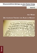 Cover: Die politische Theorie von Alain de Benoist - Tectum Wissenschaftsverlag