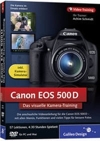 Abbildung von: Canon EOS 500D. Das visuelle Kamera-Training - Rheinwerk