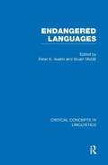 Cover: Endangered Languages - Routledge