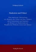 Bild: Studenten und Polizei - Kovac, Dr. Verlag