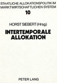 Abbildung von: Intertemporale Allokation - Peter Lang Verlag