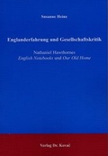 Cover: Englanderfahrung und Gesellschaftskritik - Kovac, Dr. Verlag