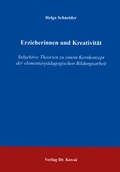 Cover: Erzieherinnen und Kreativit&auml;t - Kovac, Dr. Verlag