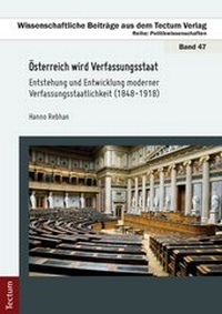 Enlarge image Cover: Österreich wird Verfassungsstaat - Tectum Wissenschaftsverlag