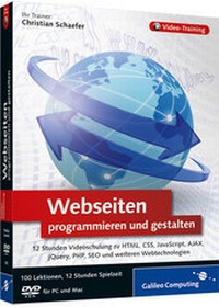 Abbildung von: Webseiten programmieren und gestalten - Rheinwerk