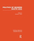 Cover: Politics of Modern South Asia - Routledge