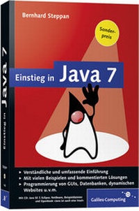 Enlarge image Cover: Einstieg in Java 7 - Rheinwerk