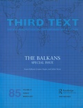 Cover: Third Text - Taylor & Francis