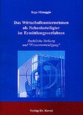 Cover: Das Wirtschaftsunternehmen als Nebenbeteiligter im Ermittlungsverfahren - Kovac, Dr. Verlag