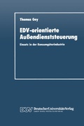 Cover: EDV-orientierte Au&szlig;endienststeuerung - Deutscher Universit&auml;tsverlag
