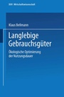 Cover: Langlebige Gebrauchsgüter - Deutscher Universitätsverlag