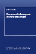 Cover: Konsumentenbezogenes Marktmanagement - Deutscher Universit&auml;tsverlag