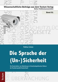 Abbildung von: Die Sprache der (Un-)Sicherheit - Tectum Wissenschaftsverlag