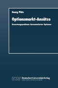 Cover: Optionsmarkt-Ans&auml;tze - Deutscher Universit&auml;tsverlag