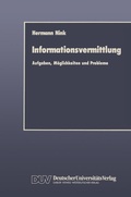 Cover: Informationsvermittlung - Deutscher Universit&auml;tsverlag