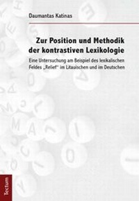 Abbildung von: Zur Position und Methodik der kontrastiven Lexikologie - Tectum Wissenschaftsverlag